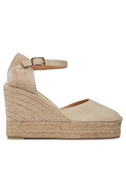 Espadryle Castañer Carol/8ED/001 20975-203 Beżowy - id: 0000208361262 - marki Castañer - 181324205 Espadryle Castañer Carol/8ED/001 20975-203 Beżowy ze sklepu eobuwie.pl w kategorii Espadryle damskie - zdjęcie 181324205