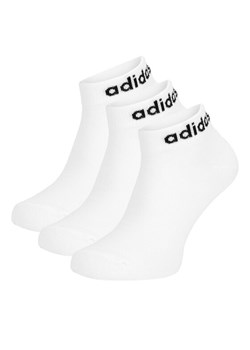 Skarpety adidas HT3451 3-PACK Biały ze sklepu eobuwie.pl w kategorii Skarpetki męskie - zdjęcie 181324246