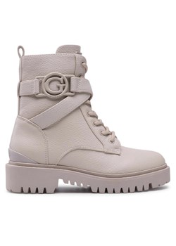 Trapery Guess Odanna FL7ODN ELE10 Beżowy ze sklepu eobuwie.pl w kategorii Workery damskie - zdjęcie 181324376