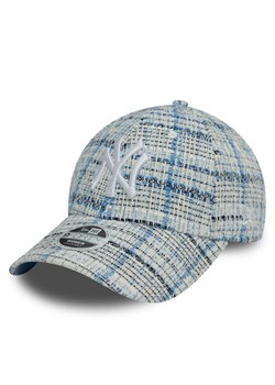 Czapka z daszkiem New Era New York Yankees Tweed 9Forty 60595381 Niebieski ze sklepu eobuwie.pl w kategorii Czapki z daszkiem damskie - zdjęcie 181324425