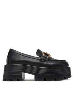 Loafersy DeeZee 23106-1 Czarny ze sklepu eobuwie.pl w kategorii Lordsy damskie - zdjęcie 181324428