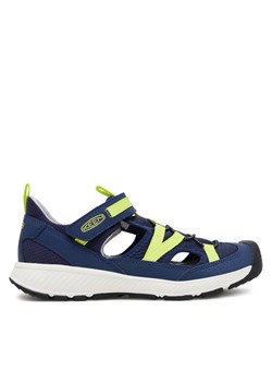 Sandały Keen Motozoa Sandal 1030675 Granatowy ze sklepu eobuwie.pl w kategorii Sandały dziecięce - zdjęcie 181324545