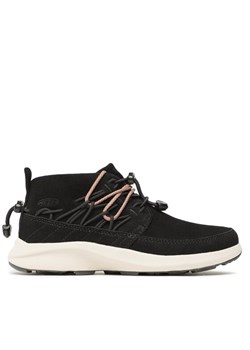 Sneakersy Keen Uneek Chukka 1026733 Czarny ze sklepu eobuwie.pl w kategorii Buty sportowe damskie - zdjęcie 181324695