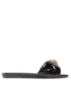Klapki Kurt Geiger Kensington Flat 8496100309 Czarny ze sklepu eobuwie.pl w kategorii Klapki damskie - zdjęcie 181324727