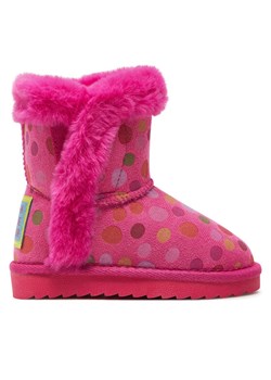 Botki Agatha Ruiz de la Prada 241989-A M Różowy ze sklepu eobuwie.pl w kategorii Buty zimowe dziecięce - zdjęcie 181324926