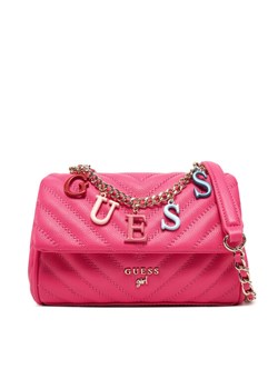 Torebka Guess J4YZ45 WFZL0 Różowy ze sklepu eobuwie.pl w kategorii Kopertówki - zdjęcie 181324979