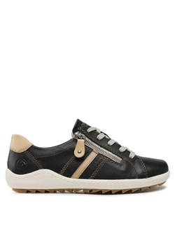 Sneakersy Remonte R1432-01 Czarny ze sklepu eobuwie.pl w kategorii Półbuty damskie - zdjęcie 181325108