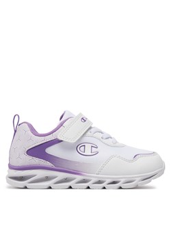 Sneakersy Champion Wave 2 G Ps Low Cut Shoe S32831-CHA-WW005 Biały ze sklepu eobuwie.pl w kategorii Buty sportowe dziecięce - zdjęcie 181325129