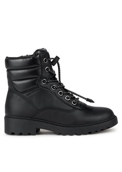 Trapery Geox J Casey Girl B Abx J367ZB 0BCLV C9999 S Czarny ze sklepu eobuwie.pl w kategorii Buty zimowe dziecięce - zdjęcie 181325336