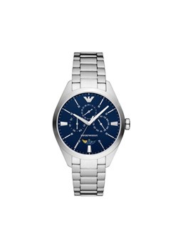Zegarek Emporio Armani Claudio AR11553 Srebrny ze sklepu eobuwie.pl w kategorii Zegarki - zdjęcie 181325345