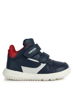 Sneakersy Geox B Hyroo Boy B365DE 08554 C0735 M Granatowy ze sklepu eobuwie.pl w kategorii Buty sportowe dziecięce - zdjęcie 181325535