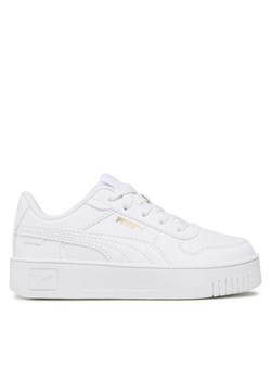 Sneakersy Puma Carina Street PS 393847 01 Biały ze sklepu eobuwie.pl w kategorii Trampki dziecięce - zdjęcie 181325575