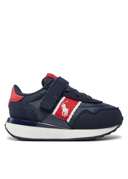 Sneakersy Polo Ralph Lauren Train 90 Sport Ps RL00631413 Granatowy ze sklepu eobuwie.pl w kategorii Buty sportowe dziecięce - zdjęcie 181325635