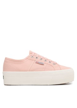 Tenisówki Superga 2790 Platform S9111LW Różowy ze sklepu eobuwie.pl w kategorii Trampki damskie - zdjęcie 181325746