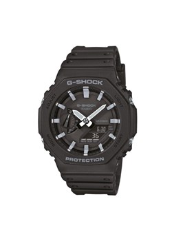 Zegarek G-Shock GA-2100-1AER Czarny ze sklepu eobuwie.pl w kategorii Zegarki - zdjęcie 181325747
