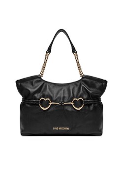 Torebka LOVE MOSCHINO JC4036PP1MLB0000 Czarny ze sklepu eobuwie.pl w kategorii Torby Shopper bag - zdjęcie 181325876