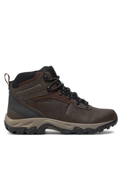 Trekkingi Columbia Newton Ridge Plus II Waterproof 1594731 Brązowy ze sklepu eobuwie.pl w kategorii Buty trekkingowe męskie - zdjęcie 181325945