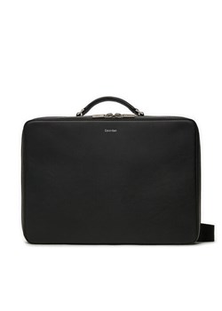 Torba na laptopa Calvin Klein Ck Sleek Laptop Bag K50K512738 Czarny ze sklepu eobuwie.pl w kategorii Torby na laptopa - zdjęcie 181326115