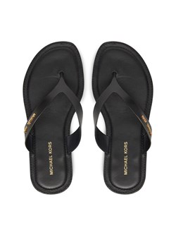 Japonki MICHAEL Michael Kors Koko 40S5KOFA1L Czarny ze sklepu eobuwie.pl w kategorii Klapki damskie - zdjęcie 181326317