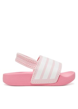 Sandały adidas adilette Estrap JR5326 Różowy ze sklepu eobuwie.pl w kategorii Sandały dziecięce - zdjęcie 181326595