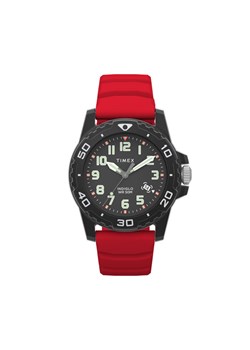 Zegarek Timex Main Street TW5M61000 Czerwony ze sklepu eobuwie.pl w kategorii Zegarki - zdjęcie 181326757