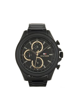 Zegarek Tommy Hilfiger 1792081 Czarny ze sklepu eobuwie.pl w kategorii Zegarki - zdjęcie 181326909