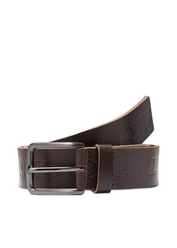 Pasek Męski Jack&Jones 12242689 Brązowy ze sklepu eobuwie.pl w kategorii Paski męskie - zdjęcie 181326935