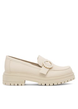 Loafersy DeeZee Felizia WS5195-34 Beżowy ze sklepu eobuwie.pl w kategorii Mokasyny damskie - zdjęcie 181327049