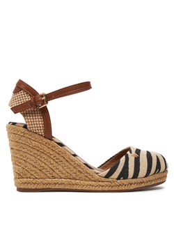 Espadryle Wrangler Brava Women Wedge 20241056 Beżowy ze sklepu eobuwie.pl w kategorii Espadryle damskie - zdjęcie 181327086