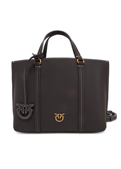 Torebka PINKO Carrie Shopper Classic AI 24-25 PLTT 102833 Brązowy ze sklepu eobuwie.pl w kategorii Torebki damskie - zdjęcie 181327507