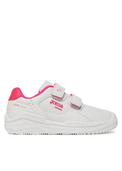 Sneakersy Joma Ginkana Jr 2442 WGINW2442V Biały ze sklepu eobuwie.pl w kategorii Buty sportowe dziecięce - zdjęcie 181327546