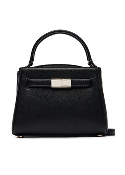 Torebka DKNY Paxton Sm Satchel R41DAC76 Czarny ze sklepu eobuwie.pl w kategorii Kuferki - zdjęcie 181327585
