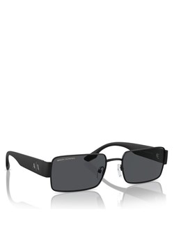 Okulary przeciwsłoneczne Armani Exchange 0AX2052S 600087 Czarny ze sklepu eobuwie.pl w kategorii Okulary przeciwsłoneczne męskie - zdjęcie 181327635