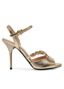 Sandały LOVE MOSCHINO JA16089G1MIF0900 Srebrny ze sklepu eobuwie.pl w kategorii Sandały damskie - zdjęcie 181327655