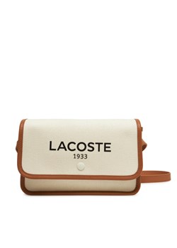 Torebka Lacoste NF4507TD Beżowy ze sklepu eobuwie.pl w kategorii Listonoszki - zdjęcie 181327666