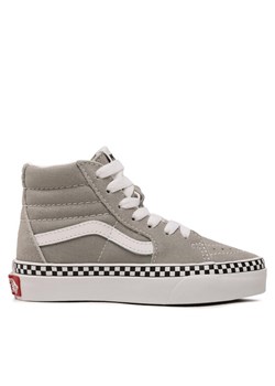 Tenisówki Vans Uy Sk8-Hi VN000D5FIYP1 Szary ze sklepu eobuwie.pl w kategorii Trampki dziecięce - zdjęcie 181327918