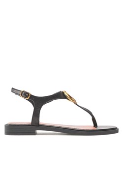 Sandały Guess Miry FL6MRY LEA21 Czarny ze sklepu eobuwie.pl w kategorii Sandały damskie - zdjęcie 181328056