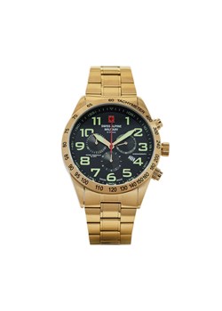 Zegarek Swiss Alpine Military 7047.9114 Złoty ze sklepu eobuwie.pl w kategorii Zegarki - zdjęcie 181328079