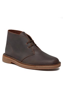 Trzewiki Clarks Bushacre 3 261535327 Brązowy - id: 0000207483125 - marki Clarks - 181328146 Trzewiki Clarks Bushacre 3 261535327 Brązowy ze sklepu eobuwie.pl w kategorii Buty zimowe męskie - zdjęcie 181328146