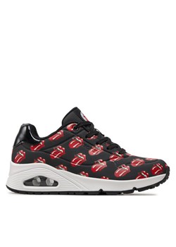 Sneakersy Skechers Uno-Say It Loud 177964/BKRD Czarny ze sklepu eobuwie.pl w kategorii Buty sportowe damskie - zdjęcie 181328348