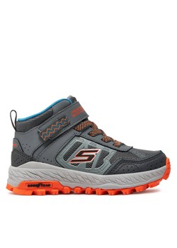 Sneakersy Skechers Trekor 403712L/GYCC Szary ze sklepu eobuwie.pl w kategorii Buty sportowe dziecięce - zdjęcie 181328349