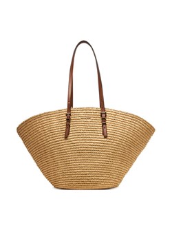 Torebka MICHAEL Michael Kors 30S5G9FT9W Beżowy ze sklepu eobuwie.pl w kategorii Torby Shopper bag - zdjęcie 181328397