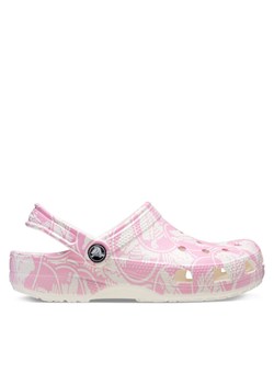 Klapki Crocs Classic Duke Print Clog K 210007 Różowy ze sklepu eobuwie.pl w kategorii Klapki dziecięce - zdjęcie 181328526