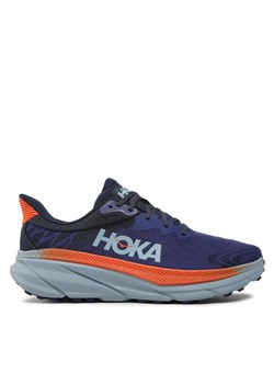 Buty do biegania Hoka Challenger 7 1134497 Granatowy ze sklepu eobuwie.pl w kategorii Buty sportowe męskie - zdjęcie 181328746