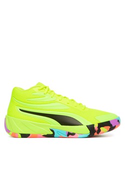 Buty do koszykówki Puma Court Pro Marble 311394 02 Żółty ze sklepu eobuwie.pl w kategorii Buty sportowe męskie - zdjęcie 181328768