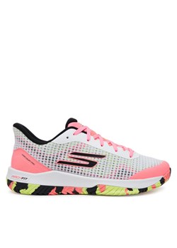 Buty do tenisa Skechers Viper Court Pro 246069/WMLT Biały ze sklepu eobuwie.pl w kategorii Buty sportowe męskie - zdjęcie 181328806