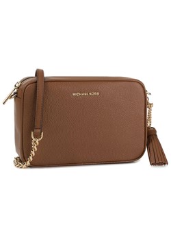 Torebka MICHAEL Michael Kors Crossbodies 32F7GGNM8L Brązowy ze sklepu eobuwie.pl w kategorii Listonoszki - zdjęcie 181329008