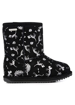Śniegowce EMU Australia Reflective Dino Brumby K12948 Czarny ze sklepu eobuwie.pl w kategorii Buty zimowe dziecięce - zdjęcie 181329147