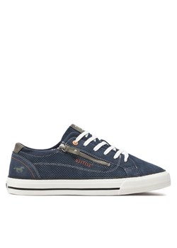 Sneakersy Mustang 4198302 Granatowy ze sklepu eobuwie.pl w kategorii Trampki męskie - zdjęcie 181329419
