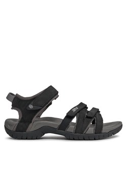 Sandały Teva Tirra Leather 4177 Czarny ze sklepu eobuwie.pl w kategorii Sandały damskie - zdjęcie 181329709
